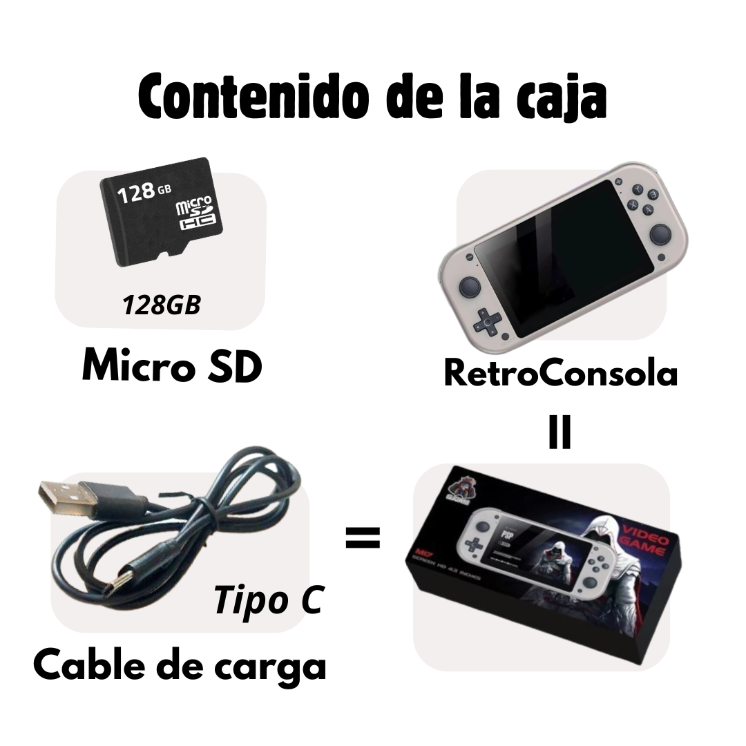 Retro Consola con 30.000 juegos clásicos